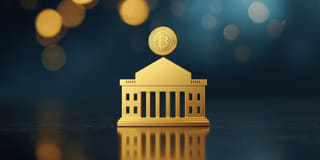 News-format image covering institutional involvement in crypto ETFs
